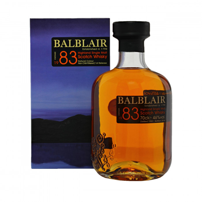 Balblair 1983 1st Release with box