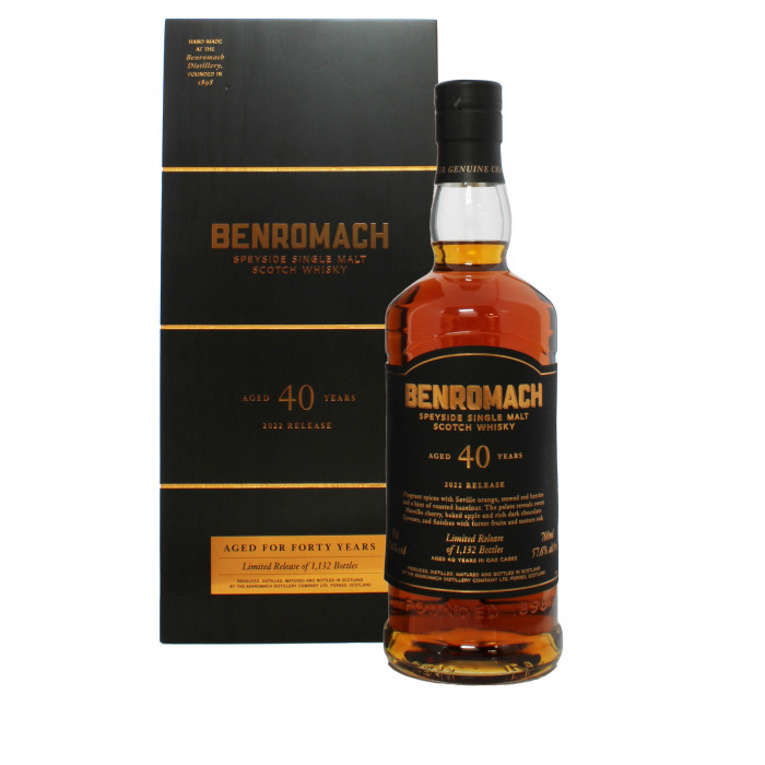 Benromach 40 Year Old (2022 Release)