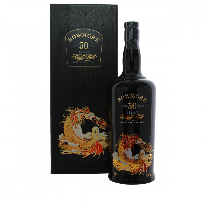 Bowmore 30 Year Old Sea Dragon (Signed) with case