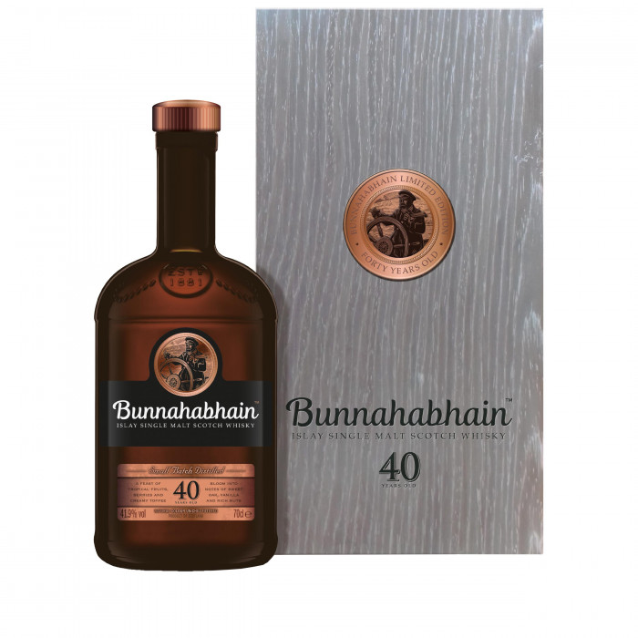 Bunnahabhain 40 Year Old with case