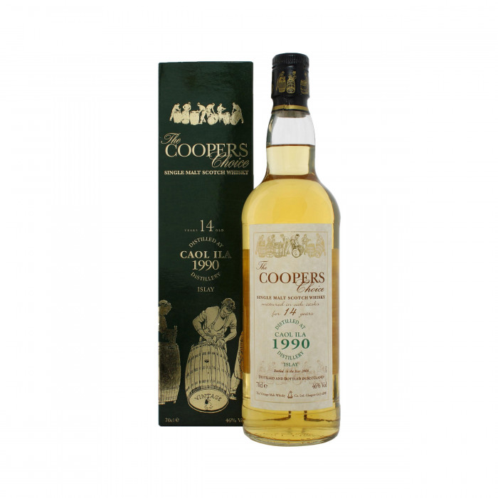 Caol Ila 1990 The Coopers Choice with box