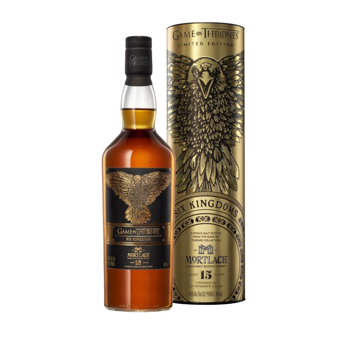 Mortlach 15 Year Old Game of Thrones Six Kingdoms with box