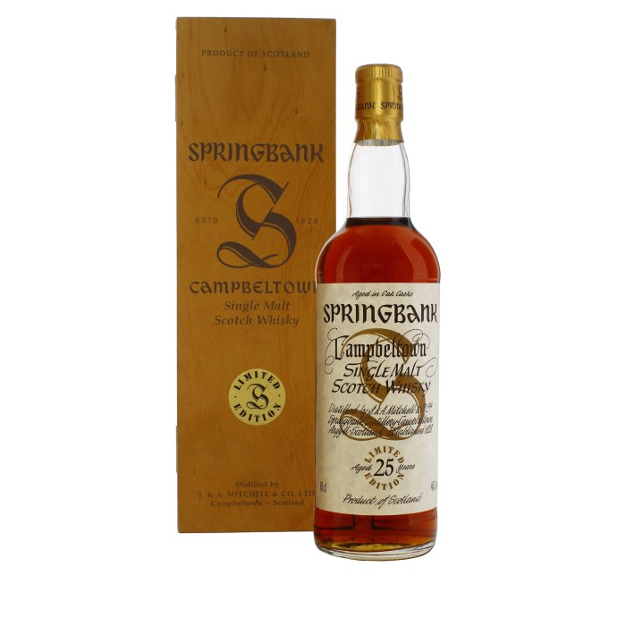 Springbank 25 Year Old Millennium Limited Edition