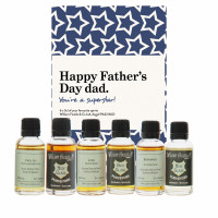 Happy Father's Day You're a Superstar Blue 6x3cl Whisky Gift Pack