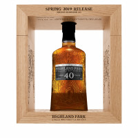 Highland Park 40 Year Old 2019 Release in case