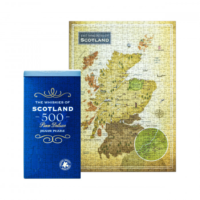 The Whiskies of Scotland 500-piece Jigsaw Puzzle