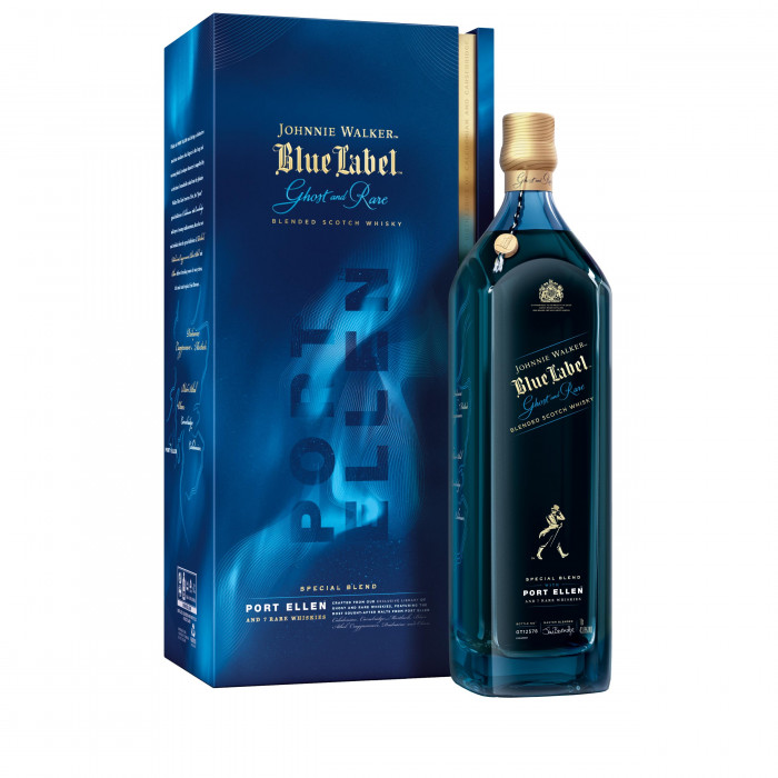 Johnnie Walker Blue Label Ghost & Rare: Port Ellen with case