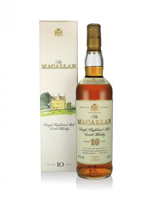 Macallan 10 Year Old with box