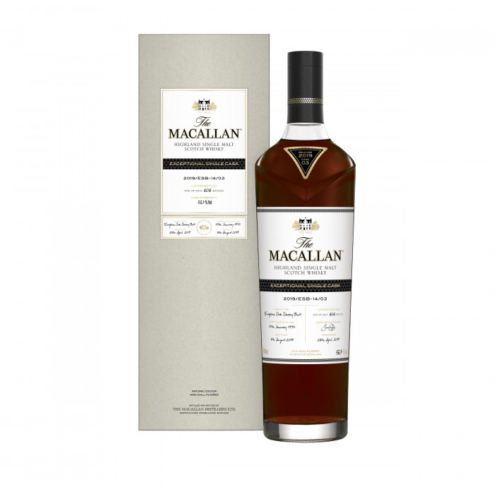 Macallan Exceptional Single Cask 2019/ESB-14/03 with box