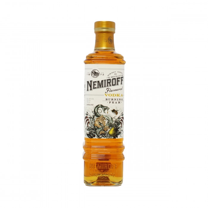 Nemiroff The Inked Collection Burning Pear Vodka