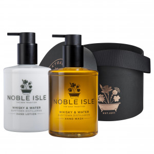 Noble Isle Whisky & Water Hand Wash & Hand Lotion Gift Box
