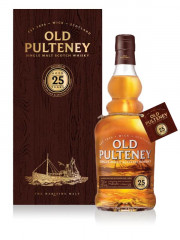 Old Pulteney 25 Year Old Brown Box