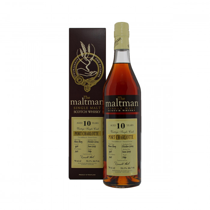 Port Charlotte 10 Year Old The Maltman with box