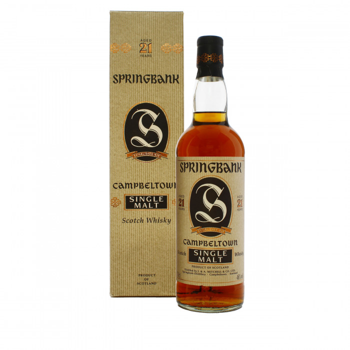Springbank 21 Year Old 2000 Release