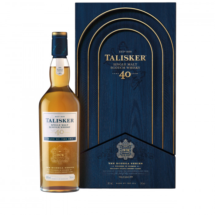 Talisker 40 Year Old with case