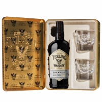 Teeling Small Batch Gold Gift Tin with 2 Glasses 