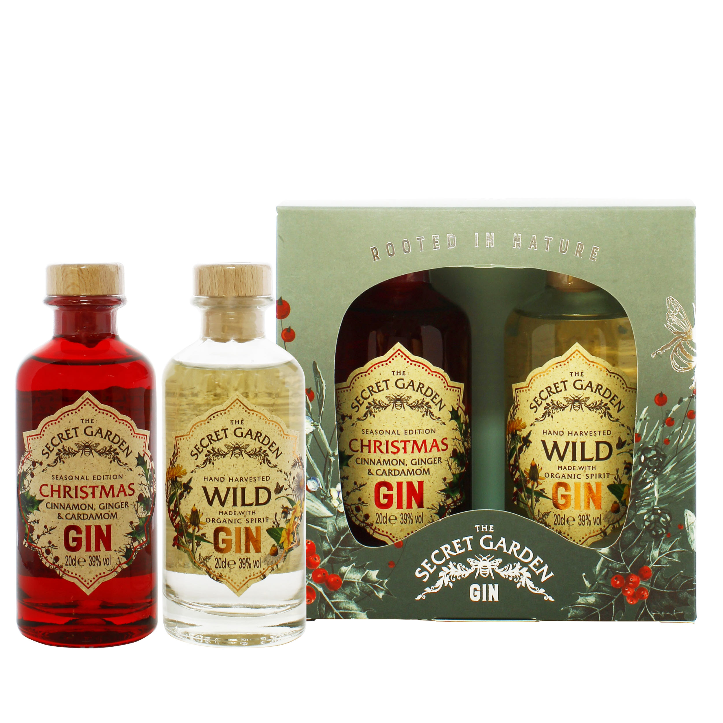 Secret Garden Christmas Gin Gift Pack
