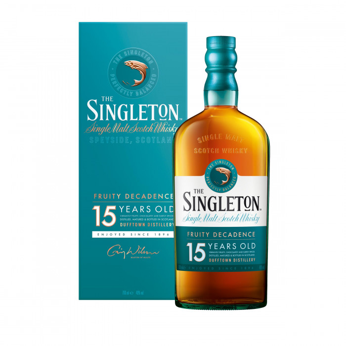 Singleton of Dufftown 15 Year Old with box