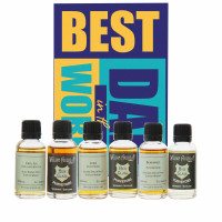 Best Dad in the World Blue & Yellow 6x3cl Whisky Gift Pack